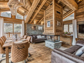 Chalet spacieux près des pistes avec cheminée et WiFi, Courchevel - FR-1-631-224